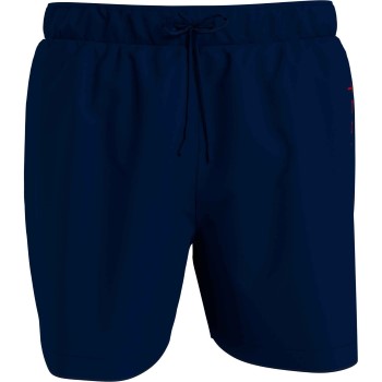 Tommy Hilfiger Badebukser Medium Drawstring Swimshorts Blå polyester Large Herre