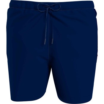 Tommy Hilfiger Badebukser Medium Drawstring Woven Swimshorts Marineblå polyamid Medium Herre