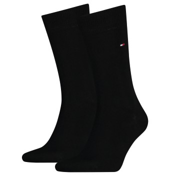 Tommy Hilfiger Legwear Tommy Hilfiger Strømper 2P Men Classic Sock Sort Str 47/48 Herre