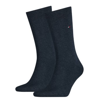 Tommy Hilfiger Legwear Tommy Hilfiger Strømper 2P Men Classic Sock Jeansblå Str 47/48 Herre