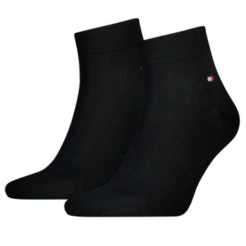 Tommy Hilfiger Legwear Tommy Hilfiger Strømper 2P Men Quarter Sock Sort Str 39/42 Herre