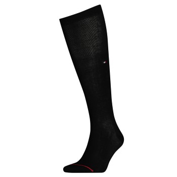 Tommy Hilfiger Legwear Tommy Hilfiger Strømper Men Tailored Mercerize Knee-high Sort Str 43/46 Herre