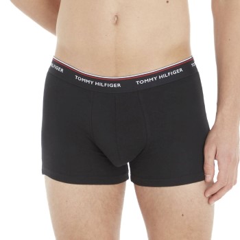 Tommy Hilfiger 3P Stretch Trunk Premium Essentials Sort bomuld Medium Herre