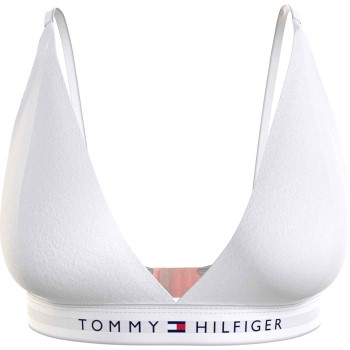 Tommy Hilfiger Bh Unlined Triangle Bra Hvid økologisk bomuld Medium Dame