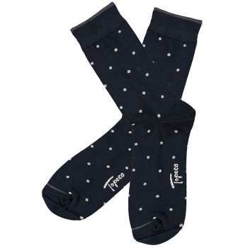 Topeco Strømper Men Bamboo Socks Marineblå Str 41/45 Herre