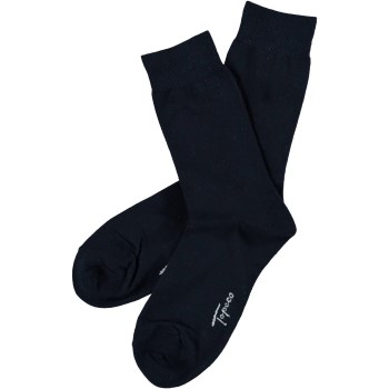 Topeco Strømper Men Classic Socks Plain Marineblå Str 41/45 Herre