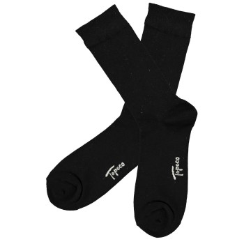 Topeco Strømper Men Sock Solid Bamboo Sort Str 41/45 Herre