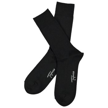 Topeco Strømper Men Wool Socks Sort Str 41/45 Herre