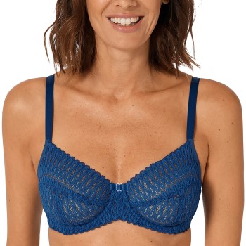 Triumph Bh Aura Spotlight Underwire Bra Blå D 70 Dame