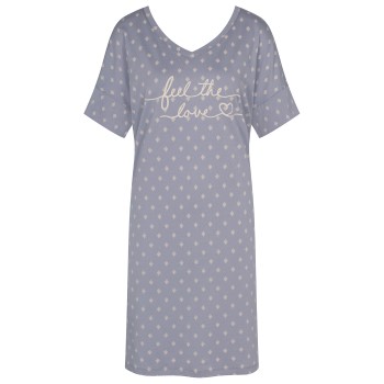 Triumph Lounge Me Cotton NDK SSL Nightdress Grå 38 Dame