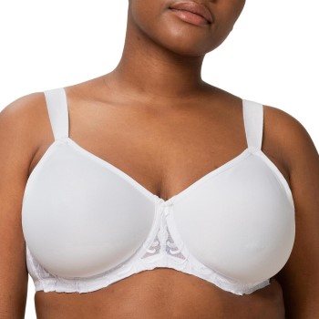 Triumph Bh Modern Finesse Minimizer Underwire Bra Hvid C 80 Dame