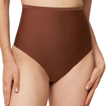 Triumph Trusser Shape Smart Highwaist Thong Brun Medium Dame