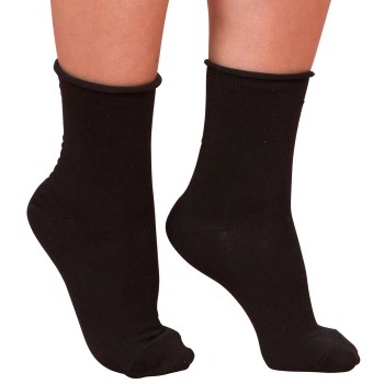 Trofé Trofe Bamboo Loose Socks Strømper Sort Str 35/38 Dame