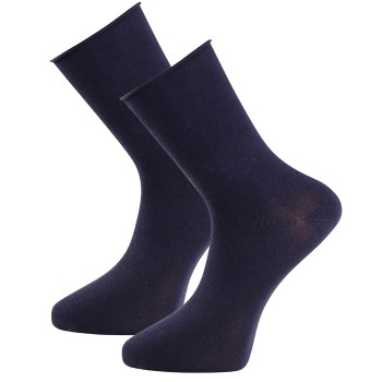 Trofé Trofe Bamboo Loose Socks Strømper Marineblå Str 43/46 Dame