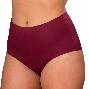 Trofé Trofe Core Solids Seamless Maxi Brief Trusser Vinrød  One Size Dame