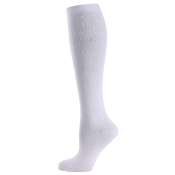 Trofé Trofe Cotton Knee Socks Strømper Hvid Str 35/38 Dame