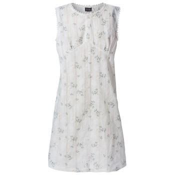 Se Trofé Trofe Romantic Floral Nightdress Hvid bomuld Medium Dame ved Timarco