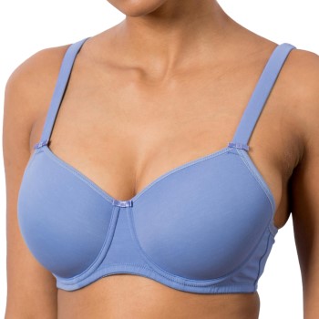 Trofé Trofe Sanna T-shirt Underwire Bra Bh Blå B 80 Dame