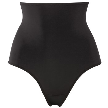 Trofé Trofe Shaping High Waist Thong Trusser Sort X-Large Dame