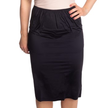 Trofé Trofe Slip Skirt Long Sort X-Large Dame