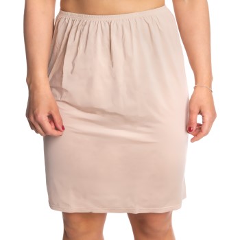 Trofé Trofe Slip Skirt Short Beige Medium Dame