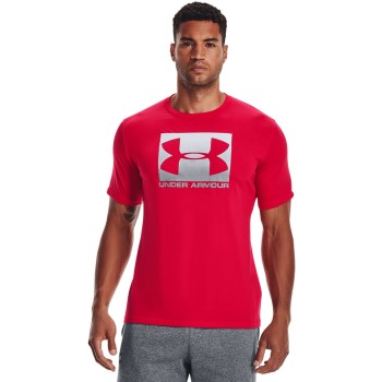 Under Armour Boxed Sportstyle Short Sleeve T-shirt Rød Medium Herre