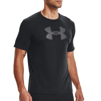 Under Armour Graphic Big Logo T-shirt Sort X-Large Herre