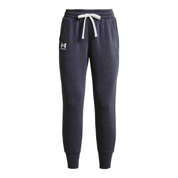 Se Under Armour Rival Fleece Jogger Pants Mørkgrå  Large Dame ved Timarco