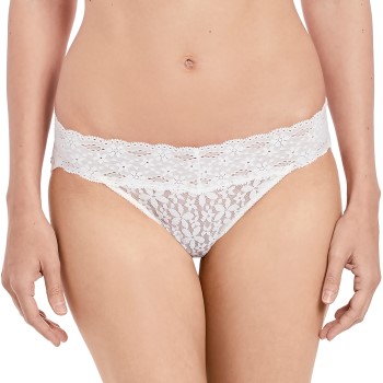 Wacoal Trusser Halo Lace Bikini Benhvid nylon Small Dame