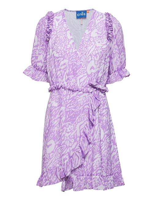 Cras Haleycras Wrap Dress Cras Purple