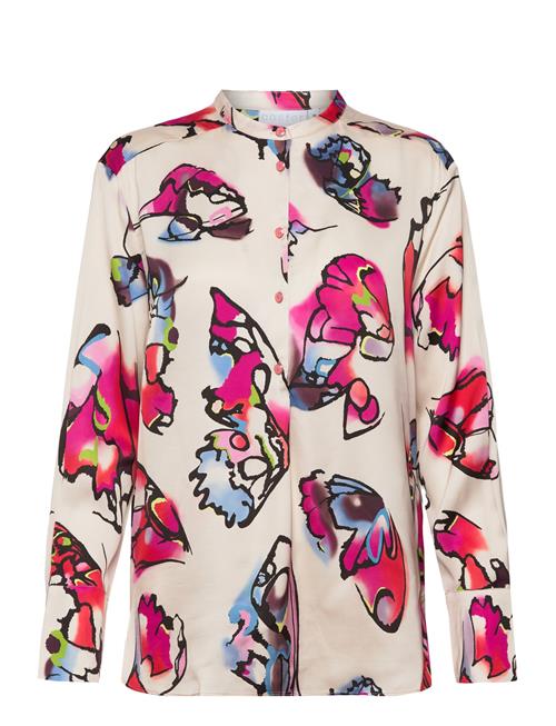 Coster Copenhagen Shirt In Butterfly Print Coster Copenhagen Patterned