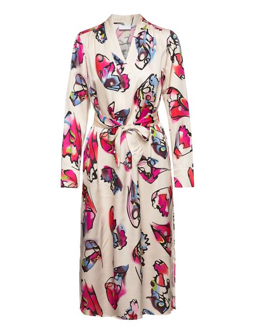 Coster Copenhagen Dress In Butterfly Print Coster Copenhagen Red