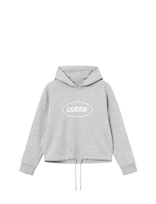 Se Cuera Cropped Merch Hoodie Cuera Grey ved Booztlet