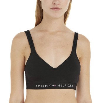 Tommy Hilfiger Bh Bralette Lift Sort økologisk bomuld Medium Dame