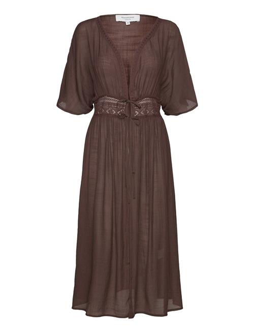 Kimono Long Rosemunde Brown