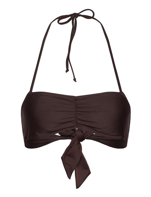 Bandeau Bikini Top Rosemunde Brown