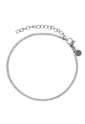 Se BY JOLIMA Cloe Tennisbracelet Steel One size ved Bubbleroom