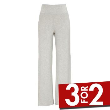 Damella Bamboo Lounge Pants Gråmelerad Bambus Medium Dame