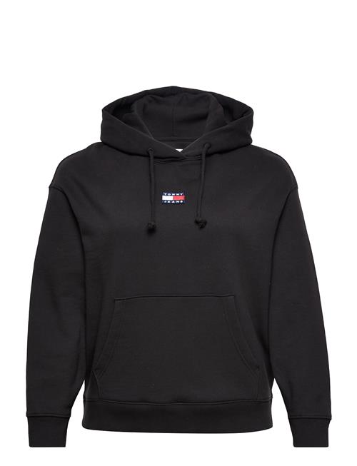 Tommy Jeans Tjw Crv Center Badge Hoodie Tommy Jeans Black