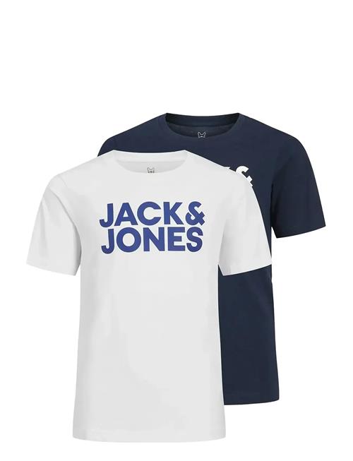 Jack & Jones Jjecorp Logo Tee Ss Crew Neck 2Pk Jnr Jack & J S Navy