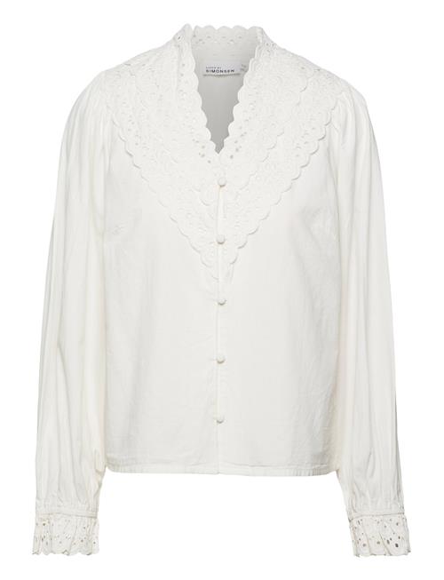 Se Karen By Simonsen Janellekb Blouse Karen By Simonsen White ved Booztlet