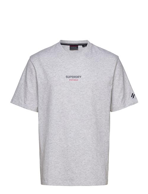 Se Superdry Sportswear Logo Loose Tee Superdry Grey ved Booztlet