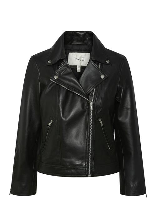 Yasphil 7/8 Leather Jacket Noos YAS Black