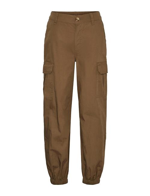 Se Vero Moda Girl Vmcharlotte Hw Cargo Pant Wvn Girl Ga Vero Moda Girl Brown ved Booztlet