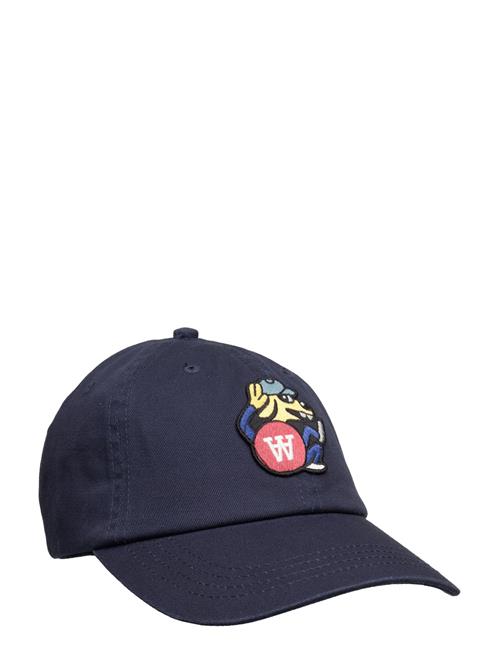 Double A by Wood Wood Eli Doggy Patch Cap Double A By Wood Wood Navy