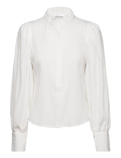 Frostykb Frill Shirt Karen By Simonsen White