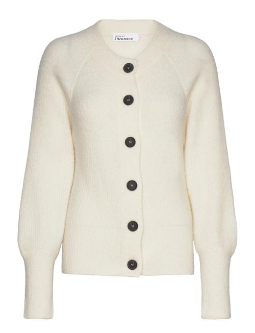 Se Karen By Simonsen Debbiekb Short Cardigan Karen By Simonsen Cream ved Booztlet