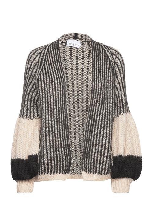 Se Noella Liana Knit Cardigan Noella Patterned ved Booztlet