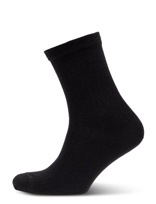 Se mp Denmark Wool Rib Socks Mp Denmark Black ved Booztlet