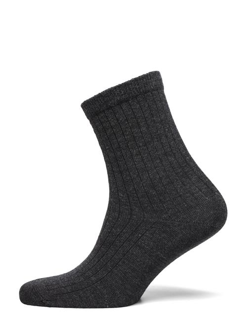 mp Denmark Wool Rib Socks Mp Denmark Grey